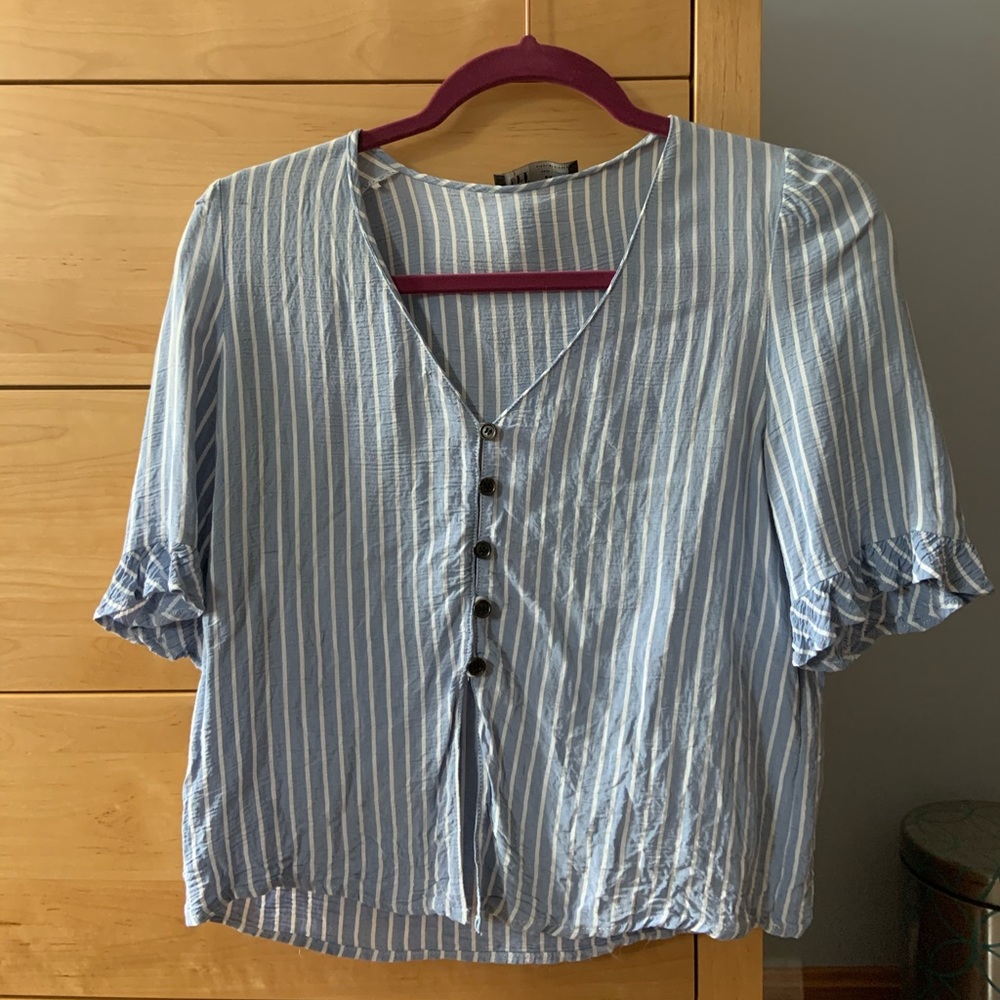 Cute Dressy Button-Up Blouse